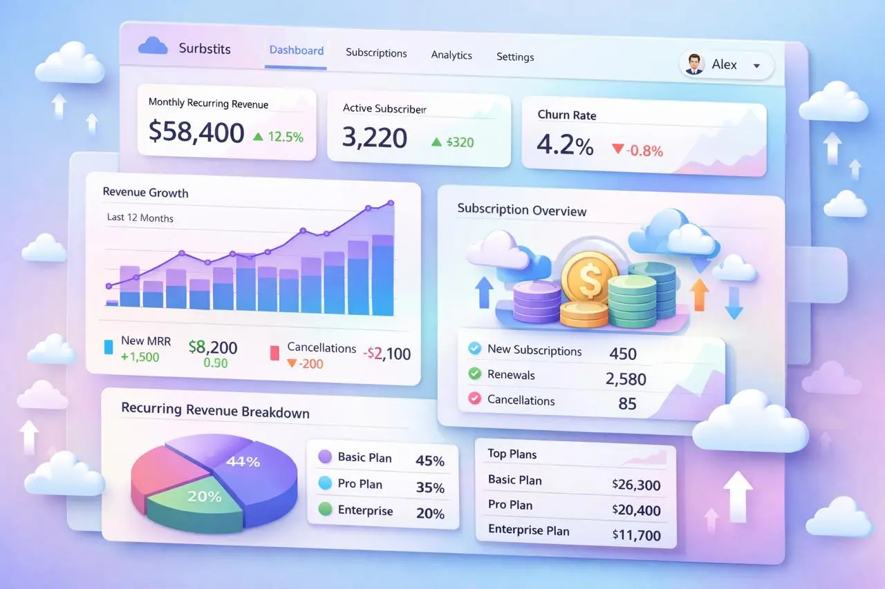 Plateforme SaaS rentable Thonon-les-Bains